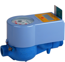 Smart ic card hot water meter